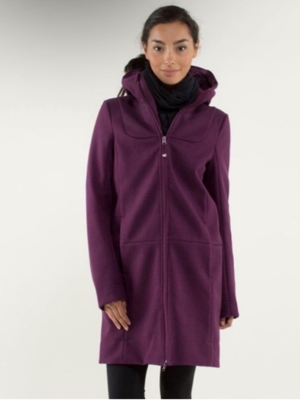 Lululemon Plum Purple City Softshell Jacket *Tweed